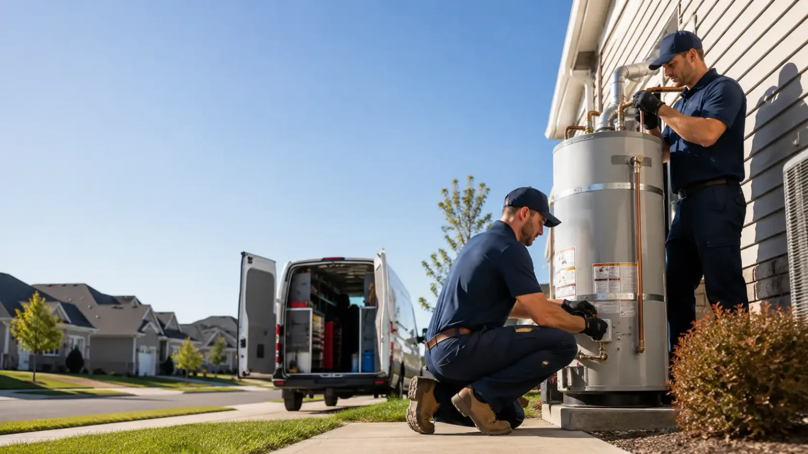 Water Heater Installation in Buckholts, TX